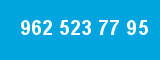 962 523 77 95